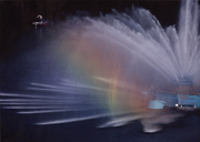 『湖上の虹』