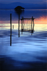 特別賞<br />全国簡易水道協議会会長賞『湖畔の夕』