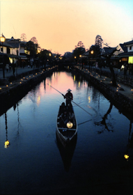 『風流に川船流し』