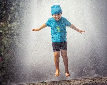 なごや上下水道110周年記念賞<br />名古屋市上下水道局長賞『噴水と浮遊』