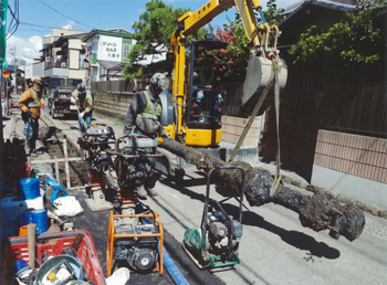 特別賞<br />全国管工事業協同組合連合会会長賞『九十余年にわたり安全を果す』