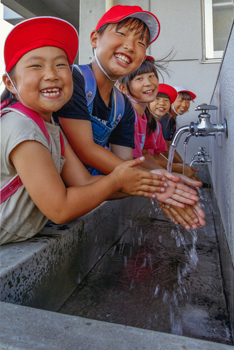 特別賞<br />日本水道協会会長賞『コロナ対策バッチリ』
