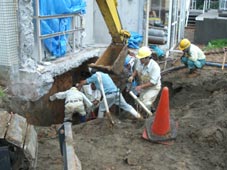 新潟県で58,870戸断水／新潟県中越沖地震