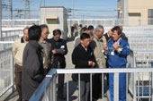 ちば野菊の里浄水場など視察／水道顧問技師会関東支部