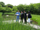 松田県議会議長が視察／神奈川県内広域水道企業団