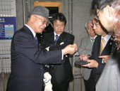 東京都の上下水道施設を視察／水の安全保障特命委