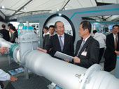 識者も注目“新耐震管”／クボタブース