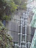 屋外初の高落差マンホール　らせん案内路式で効率処理／積水化学工業