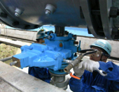 新工法用い空気弁を更新／水管橋で大成機工が施工／姫路市企業局