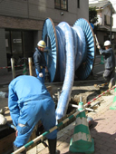 ＦＩＰ工法で初施工／川崎市上下水道局