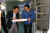 東京水道の技術力を確認／猪瀬東京都副知事