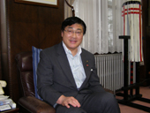 インタビュー／広域化と公民連携を推進／会津若松市長　菅家一郎氏