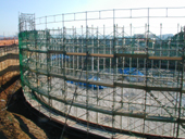 配水池建設工事が本格化／高知市水道局旭浄水場