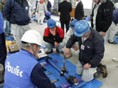 岡山でＰＥ管施工講習／ポリテック