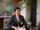 仙台市建設局長に就任した 吉川誠一氏