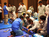 施工性の良さをＰＲ／東京･大阪以外で初の開催／ポリテック 仙台で施工技術講習会開く