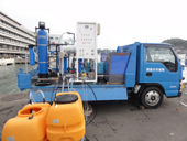 移動式膜浄水装置を導入／海水等飲用化し災害対策へ／尾道市水道局