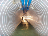 全国初 下水管から熱回収／更生工事と同時に熱回収管設置／事業化に向け実証実験スタート／仙台市､積水化学