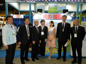 水循環の仕組みを子どもにＰＲ／ＧＫＰとメタが初の共同出展／エコプロダクツ２０１５