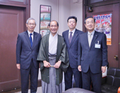 いよいよ京都･全国会議／吉田日水協理事長が門川市長を表敬訪問