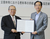 災害時の水道供給継続へ／福島地方水道用水供給(企)