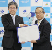 静岡、札幌と災害時応援協定／川崎市上下水道局