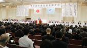 下水道事業の持続へ向け／下水道事業促進全国大会開く