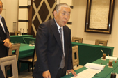 大澤会長が辞意を表明／全管連