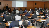 研鑽の成果２４編を披露／情報共有へ技術報告会開く／愛知県企業庁