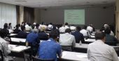 工事の品質と技術力向上へ／水道工事担当者研修会開く／会津若松市上下水道局