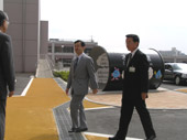 朝霞浄水場を皇太子殿下がご視察/東京都水道局