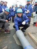 ｢ＧＸ形｣管を試験施工／東京都水道局