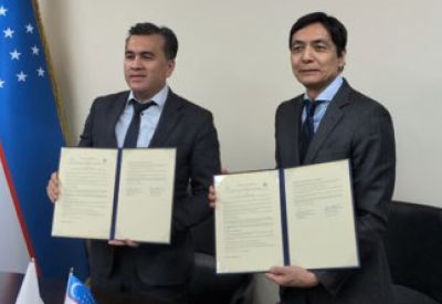 ウズベク下水道推進に協力へ大学と覚書／ＪＳ