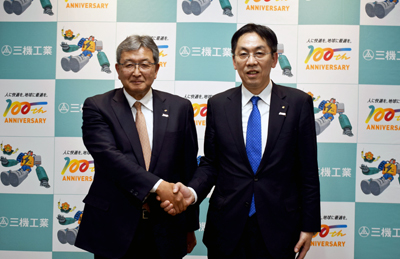 海外･プラント事業でＭ＆Ａを／名古屋次期社長が方針説明／三機工業