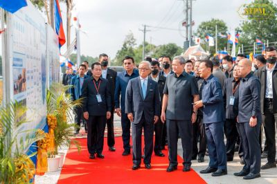 スバイリエンの水道施設が完成／カンボジア９都市水道開発完了へ／北九州市