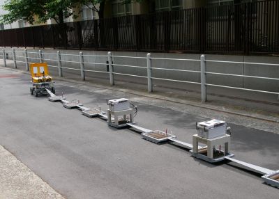 漏水現場の土壌調査し管劣化把握／産総研の非破壊地下探査活用／大阪市水道局