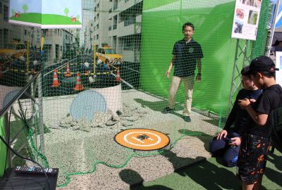 子どもに建設業の魅力を発信／みらい建設フェスタに２１団体が出展／福岡市道路下水道局