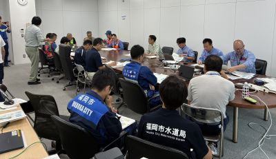 国交省「上下水道支援チーム」の対応