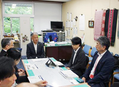 熊本市が国交省へ表敬／地震被害と対応状況報告／耐震化が一定の効果を発揮